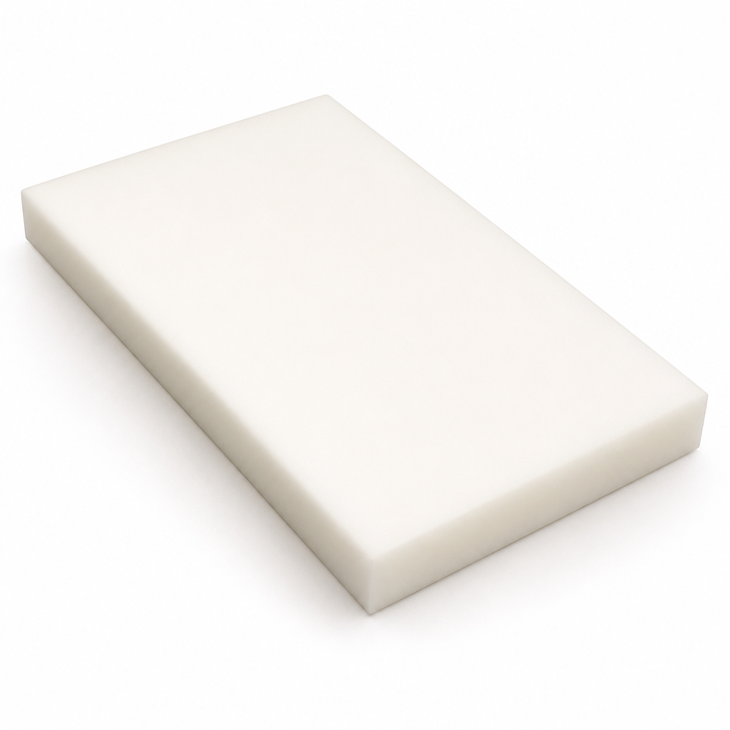 Acetal Homopolymer White Sheet 16mm to 30mm thick for Gears, bearings & bushes