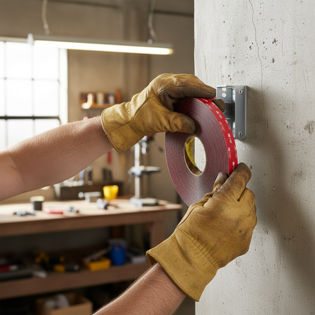 Premium Very High Bond Foam Tape - Dark Grey, High Temperature Resistance for Metal Bonding and HSE Materials