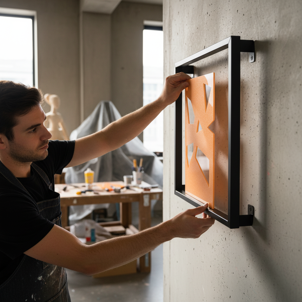 Premium Acrylic Sheet in Orange with Satin Finish - 3mm Thickness, Durable and Versatile for Interior Design and Signage