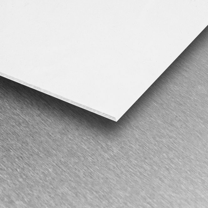 Brilliant White Satin PVC Wall Cladding Sheet