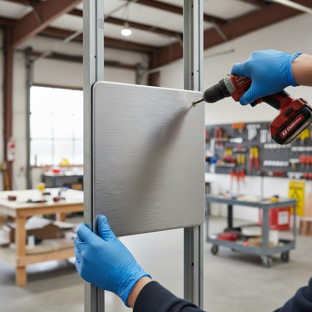 Premium Aluminium Composite Panel with Butlerfinish Finish for Exhibition Stands and Signage Applications