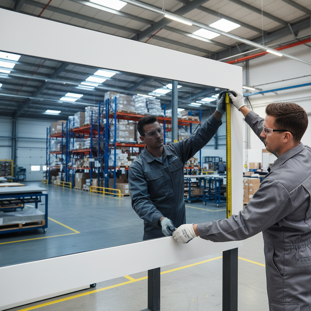 Premium Heavy Duty Acrylic Mirror Blue Sheet - High Impact Resistance, Lightweight, and Easy to Fabricate