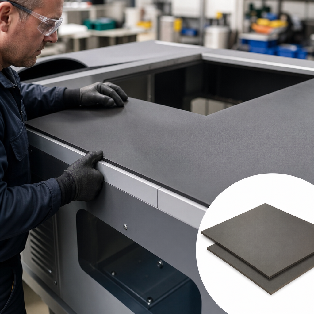 Neoprene Sheet 0.8mm to 6mm thick for Gaskets & weather stripping