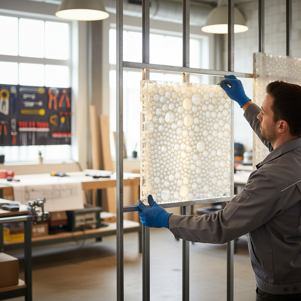 Premium 3D Honeycomb Composite Acrylic Sheet - Lightweight, Rigid, and Versatile for Indoor Applications