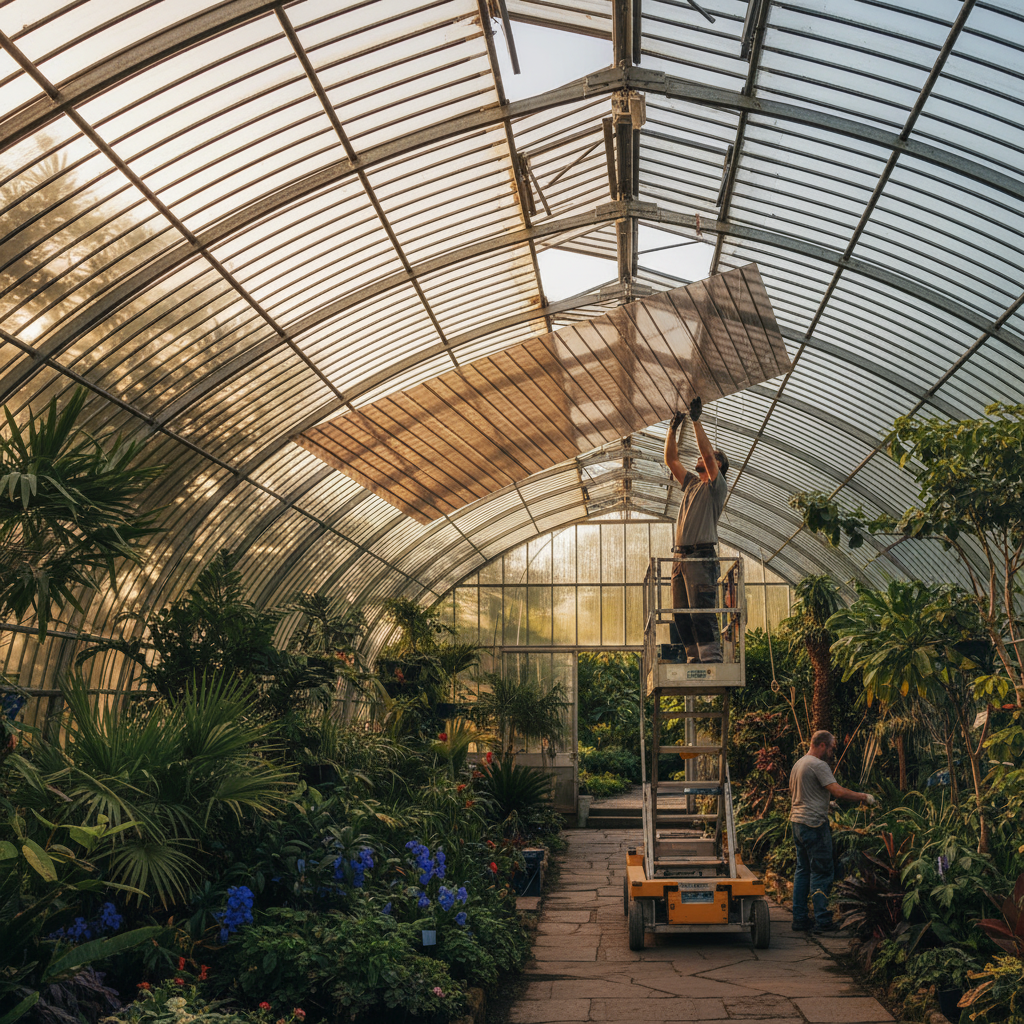 Premium Triplewall Polycarbonate Sheet - Bronze Tint, Lightweight, Impact Resistant, UV Resistant for Versatile Applications