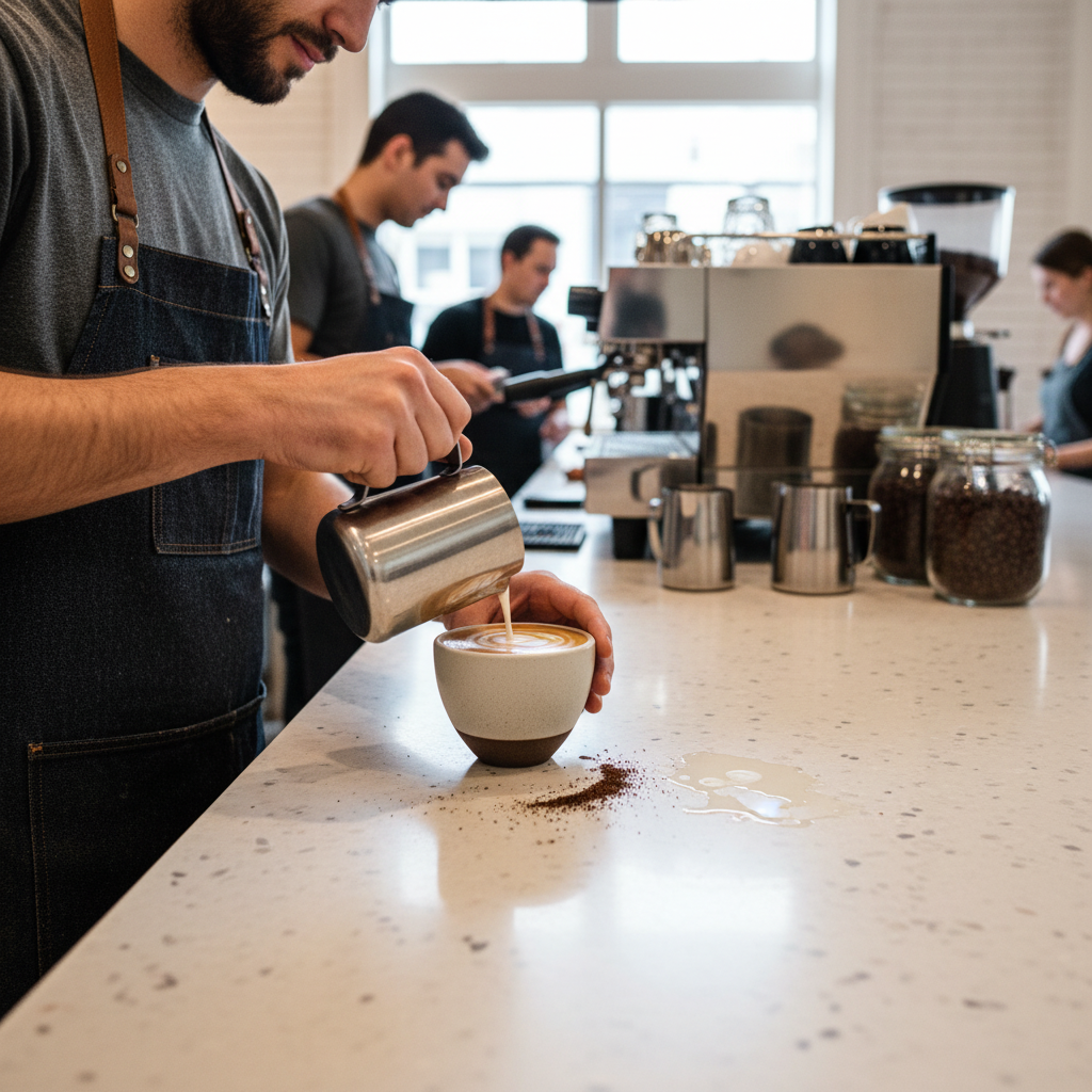 Premium 100% Recycled Plastic Sheet - Vintage Pearl, Waterproof and UV Resistant for Sustainable Design Applications