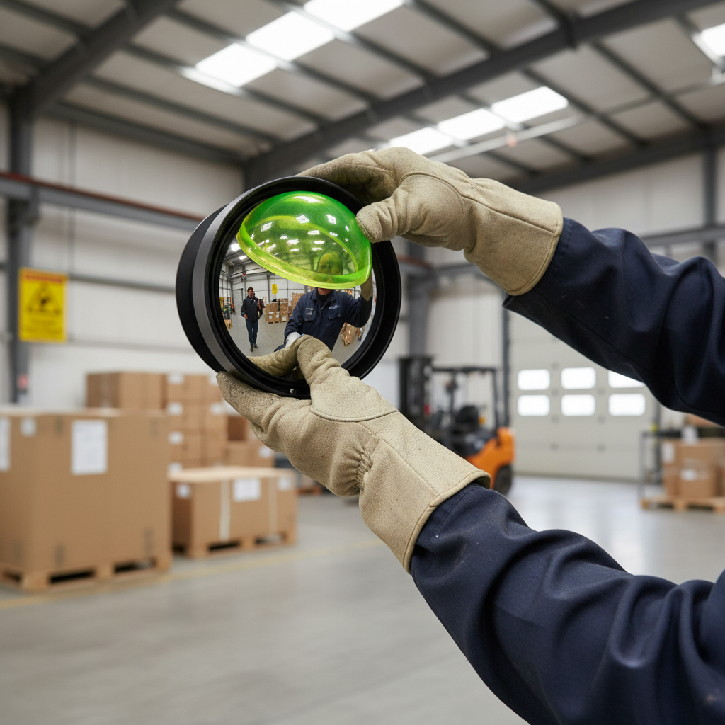 Professional Fluorescent Green Acrylic Hemispherical Dome for Models, Displays, and Props