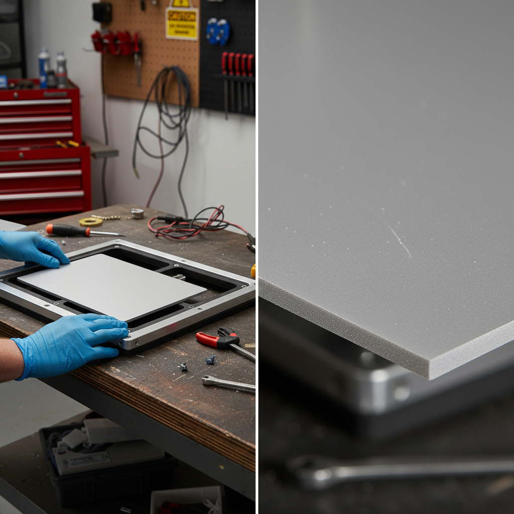 Premium Gloss-Matt Silver Metallic Acrylic Sheet - Durable, High-Performance, and Versatile for Interior Design and Signage