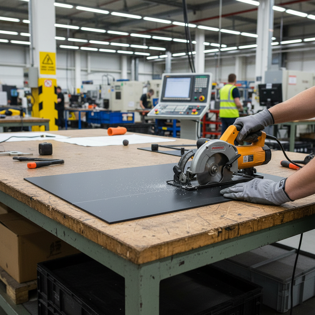 Premium Acrylic Sheet - Frosted Black, Durable, High-Performance with Excellent Surface Hardness and Temperature Resistance