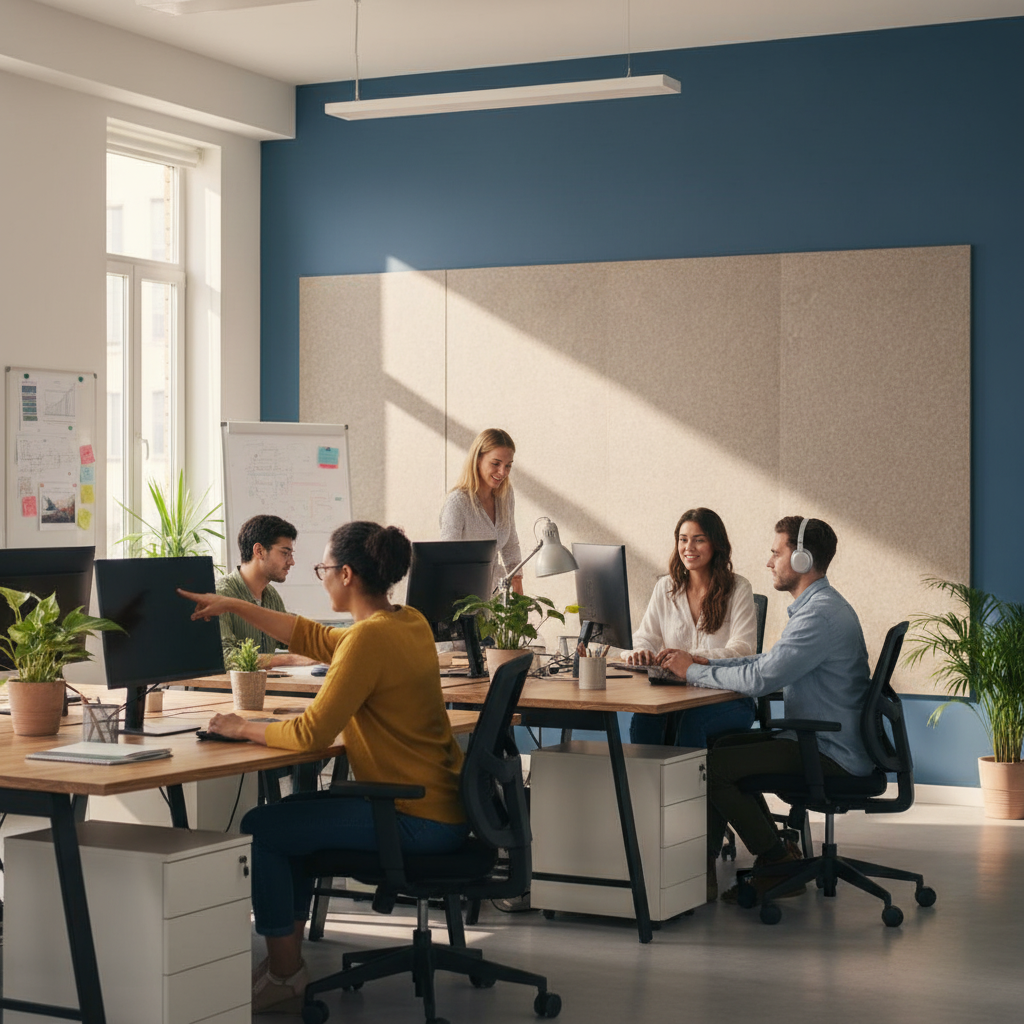 Premium 100% Recycled PET Felt Acoustic Panel 2440 x 1220 x 9mm with High Noise Reduction Performance