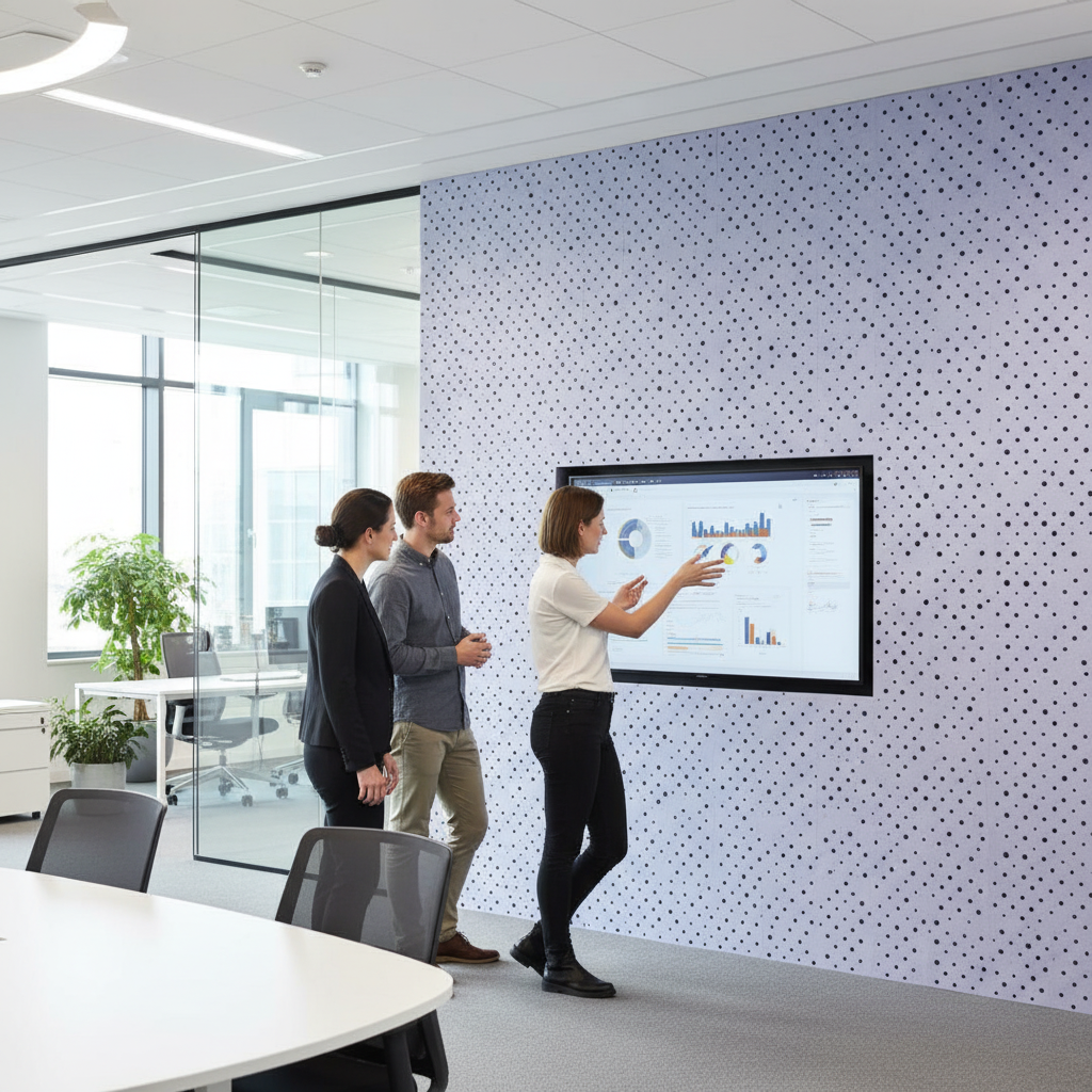 Premium 100% Recycled PET Felt Acoustic Panels 9mm for Sound Absorption - Pack of 2 with Outstanding Acoustic Performance