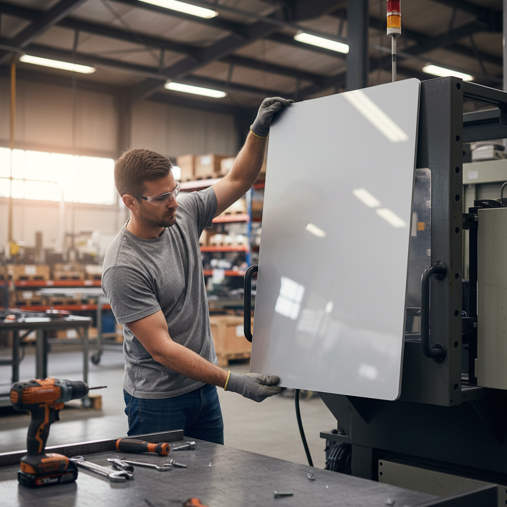 Premium Glossy Pale Silver Metallic Acrylic Sheet - Durable, High-Performance, and Versatile for Interior Design and Retail Display