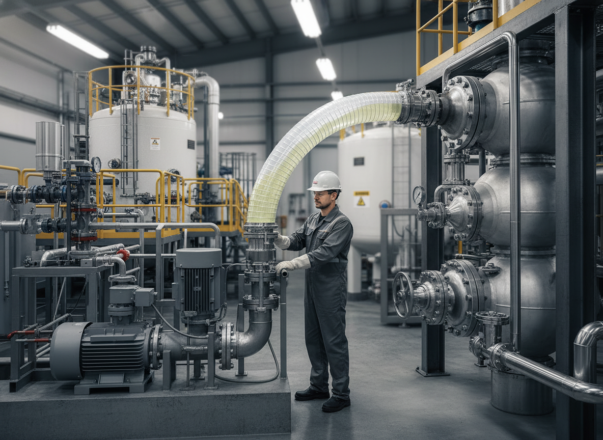 Premium Soft PVC Hose with Galvanised Steel Spiral for Liquid Delivery and Food Contact Applications - Temperature Range -20°C to +90°C