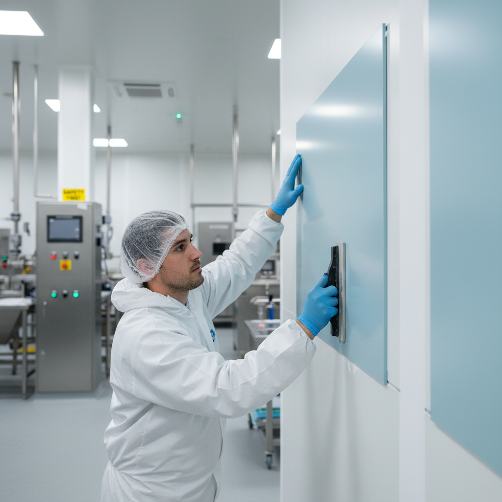 Premium Hygienic Cladding Light Blue Sheet with High Chemical Resistance and Easy Installation for Indoor Signage and Wall Cladding