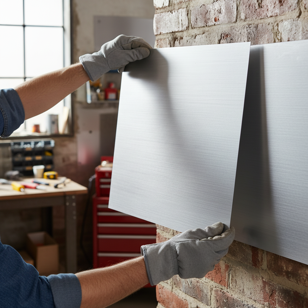 Premium High Impact Polystyrene Brushed Silver Sheet - Thermoformable with Excellent Mechanical Properties & FDA Compliance for Food Processing