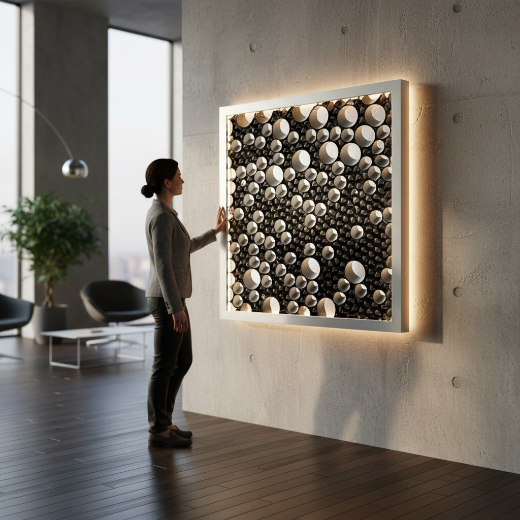 Premium 3D Honeycomb Composite Acrylic Sheet - Lightweight, Rigid, Black Finish with Versatile Applications