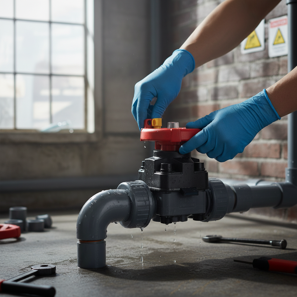 Premium PVCu Diaphragm Valve Plain Metric Sockets with EPDM Seals for Enhanced Corrosion Resistance and Easy Installation