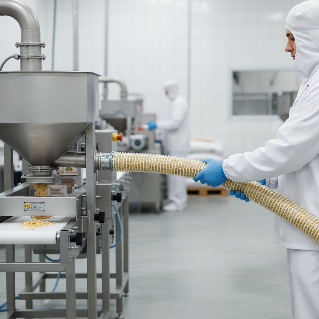 Premium Reinforced TPU Food Hose - Flexible, Abrasion-Resistant, and Food Grade with Smooth Inner Surface