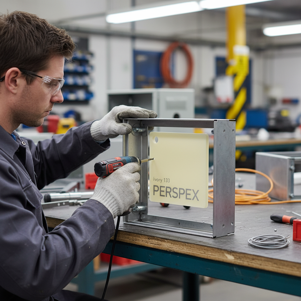 Premium Ivory Acrylic Sheet - High-Performance, Durable, and Versatile for Interior Design and Signage Applications