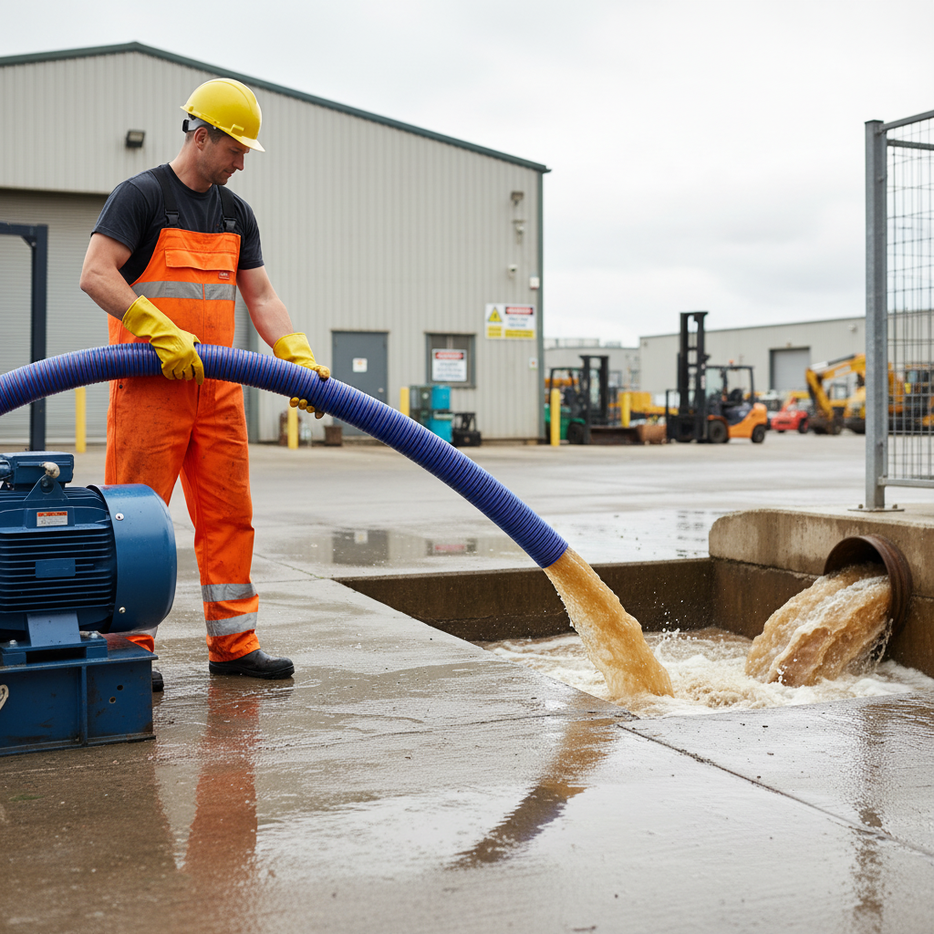 Premium Flexible Reinforced PVC-P Hose for Liquid Suction and Discharge - Low Temperature Resistance from -25 to 60°C