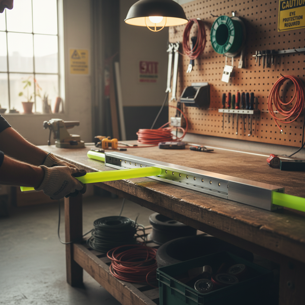 Premium Fluorescent Green Acrylic Extruded Rod with High Gloss Finish and Exceptional Rigidity for Displays and Furniture Design