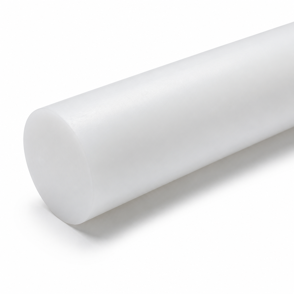 PTFE Rod 4mm to 120mm for Low Friction Applications 4mm to 120mm diameter