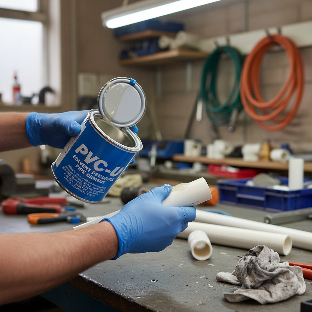 Premium PVC Solvent Cement 500ml Tin - Strong Adhesive for PVC Pipe Connections - High-Quality Professional Grade for Industrial and Commercial App...