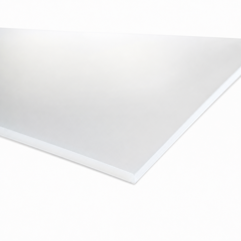 PVDF Sheet 1000 x 500 x 1mm for Chemical Processing 1mm thick