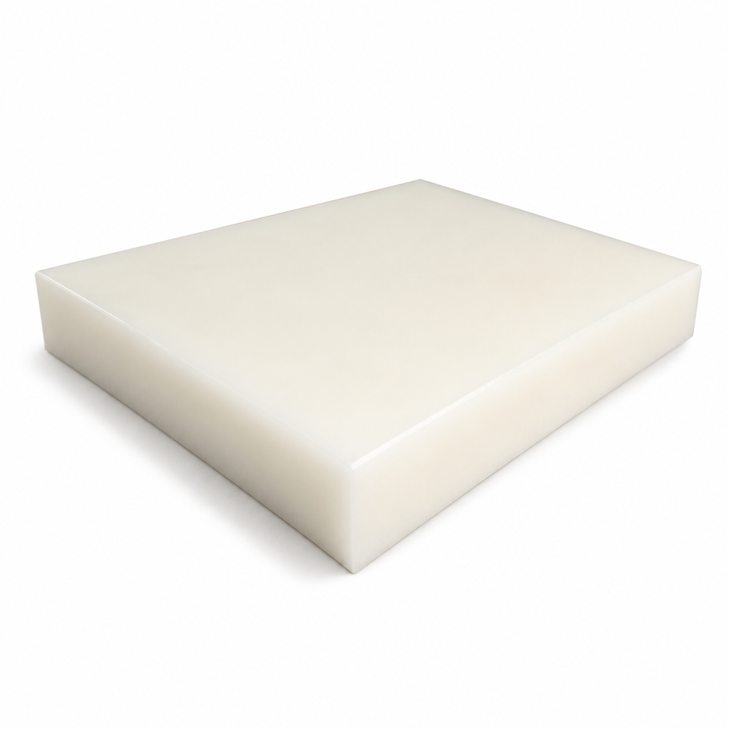 PETP Natural (White) Sheet 10mm to 80mm thick for Wear pads & conveyor parts