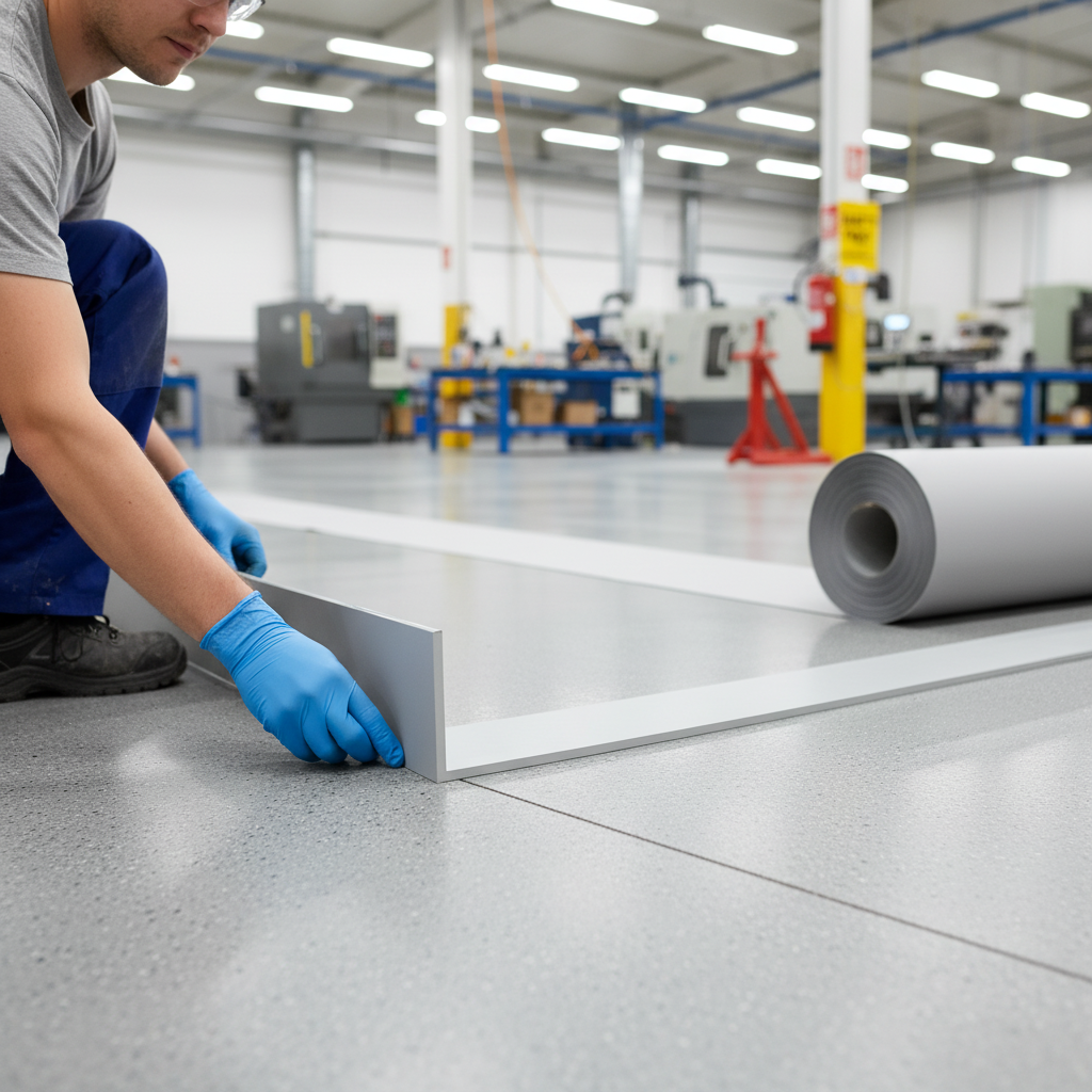 Premium Plastic Angle Trim Light Grey - Durable Protection Profile for Trimming and Beading Applications (50m pack - 10 x 5m)