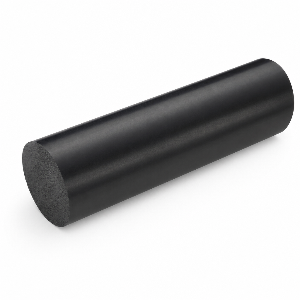 Nylon 6 Black Rod 10mm–150mm
