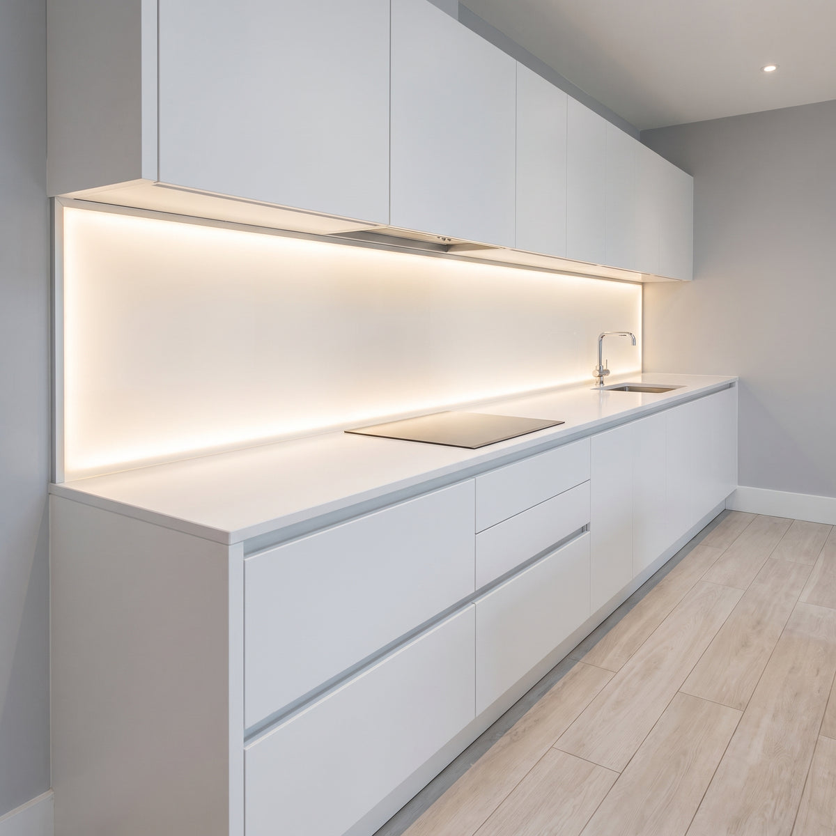 Opal 1T67 Perspex illuminated kitchen splashback
