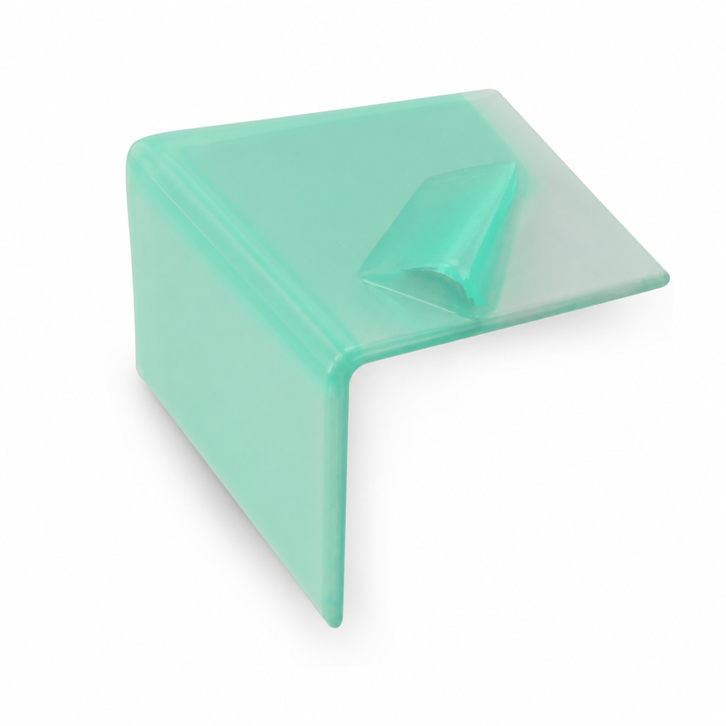 PVC 2" External Angle Satin Brilliant White
