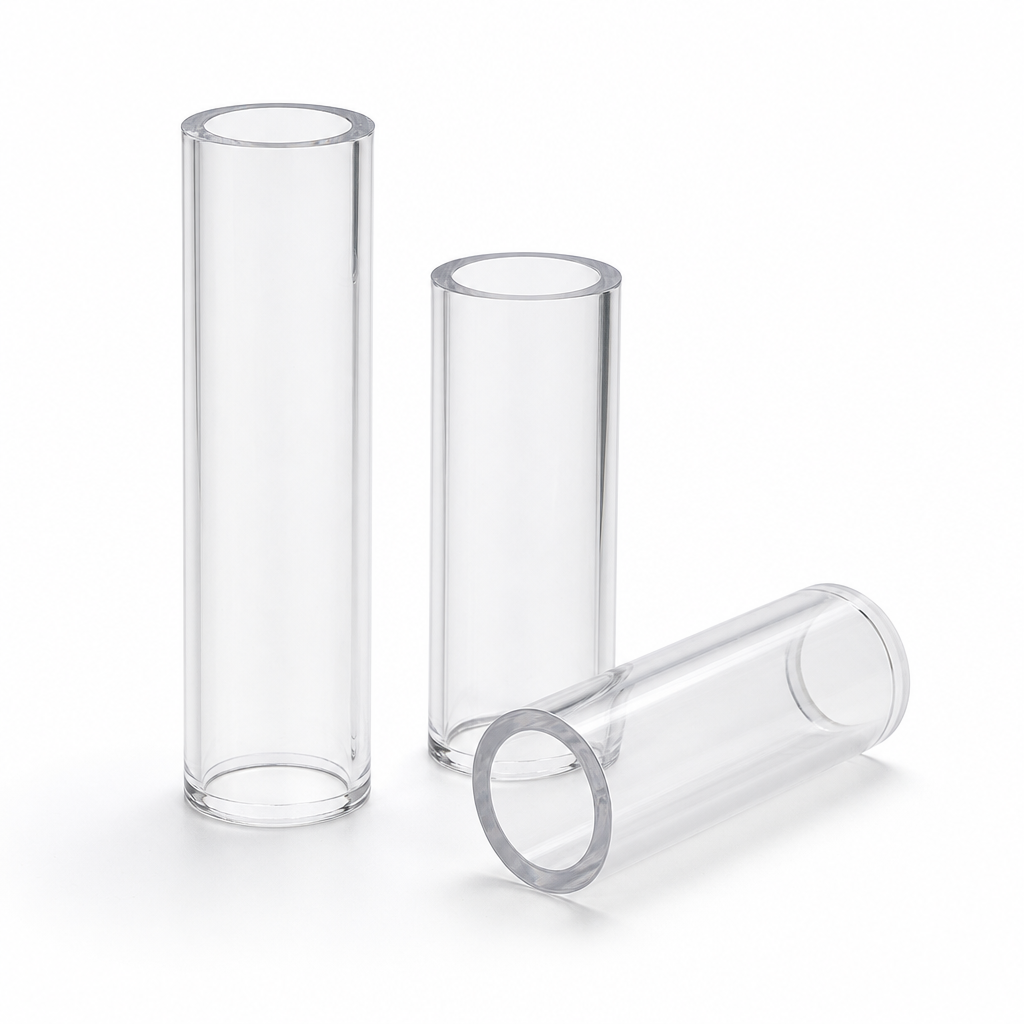 Polycarbonate Tube – 10mm to 40mm OD with Various ID Options