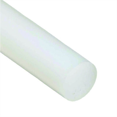 Lavender HDPE Natural Plastic Rod - 250mm To 300mm Dia.