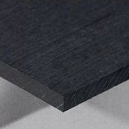 Dark Gray RG 1000 Black Plastic Sheet - 5mm To 8mm Thick