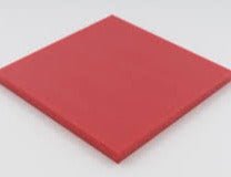 Light Gray PE500 Red Plastic Sheet - 10mm To 25mm Thick