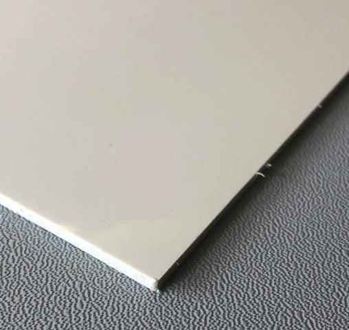 Gray Copolymer Polypropylene Plastic Sheet - Beige