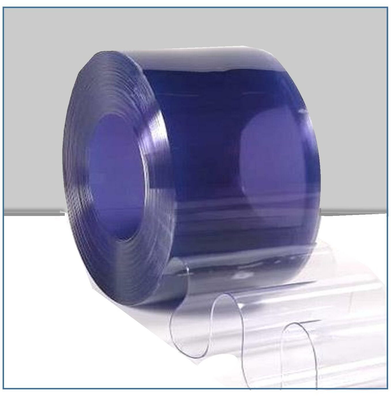 Standard Clear PVC Rolls (50m)